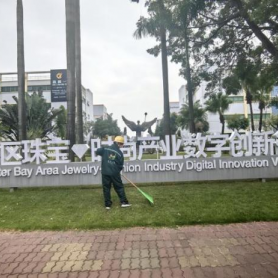 广州威乐珠宝产业园绿化养护案例