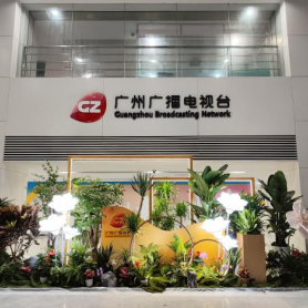 广州广播电视台绿化租摆养护及春节年花装饰服务案例